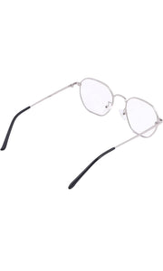 Jodykoes Premium Quality Hexagonal Metal Frame (Silver)