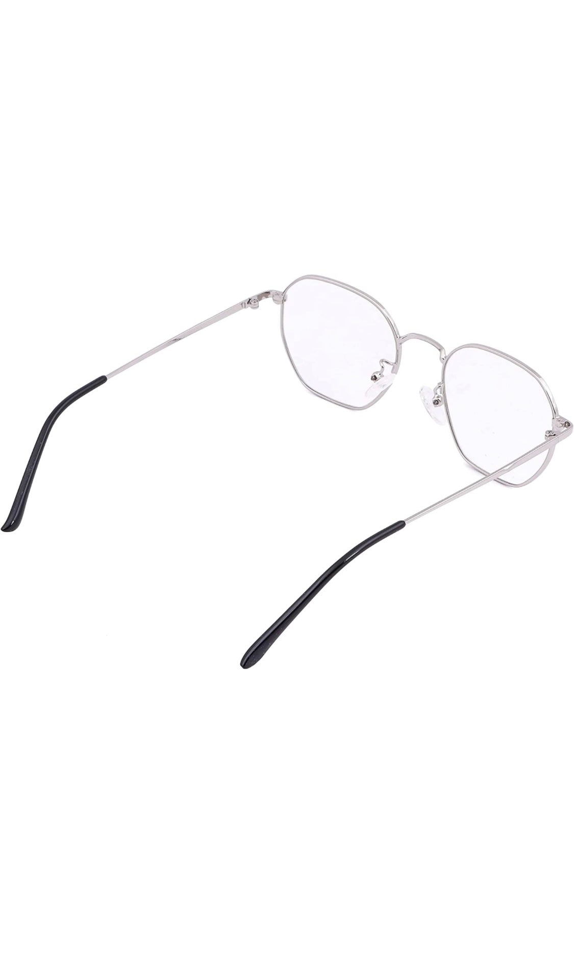 Jodykoes Premium Quality Hexagonal Metal Frame (Silver)