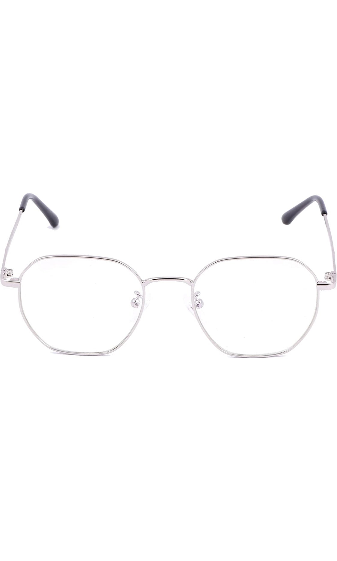 Jodykoes Premium Quality Hexagonal Metal Frame (Silver)