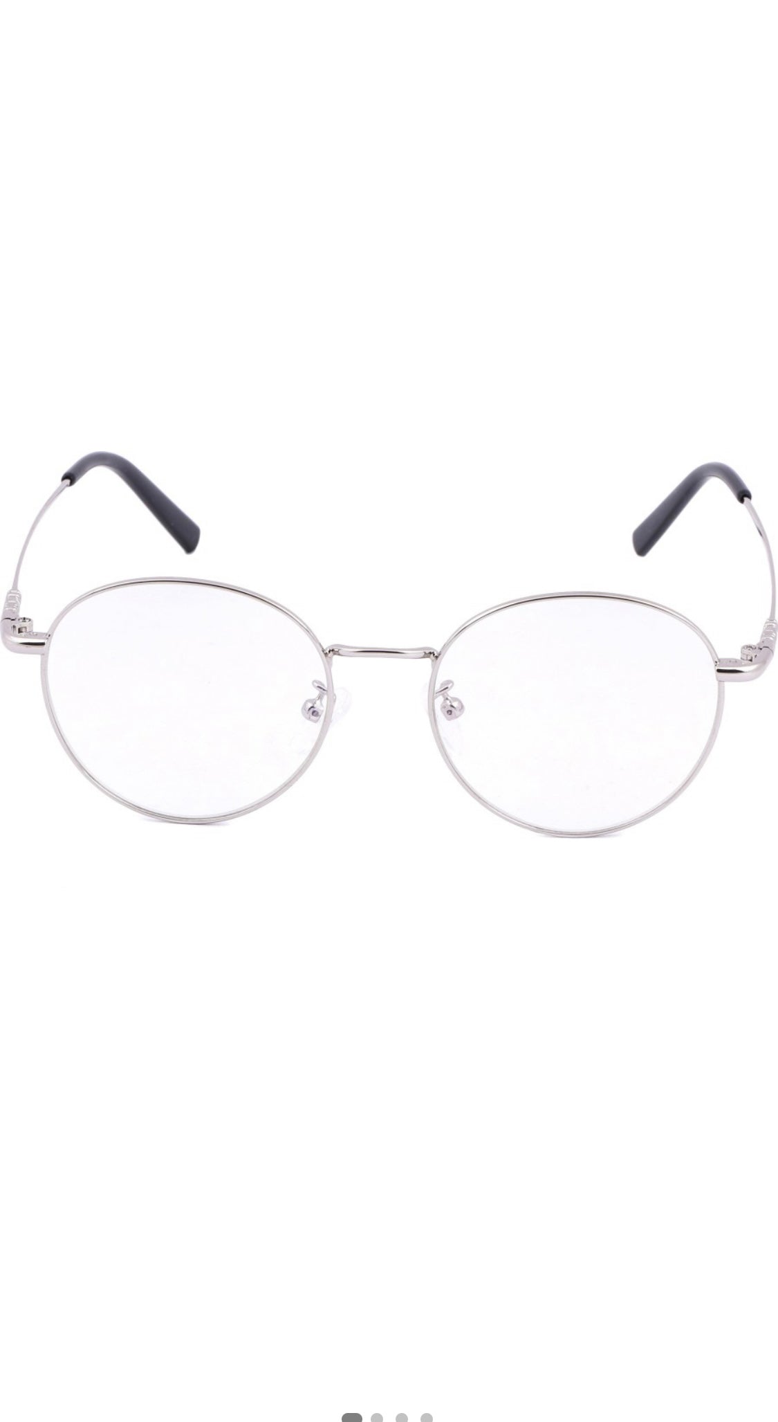 Jodykoes Elegant Looking Round Metal Frame (Silver)