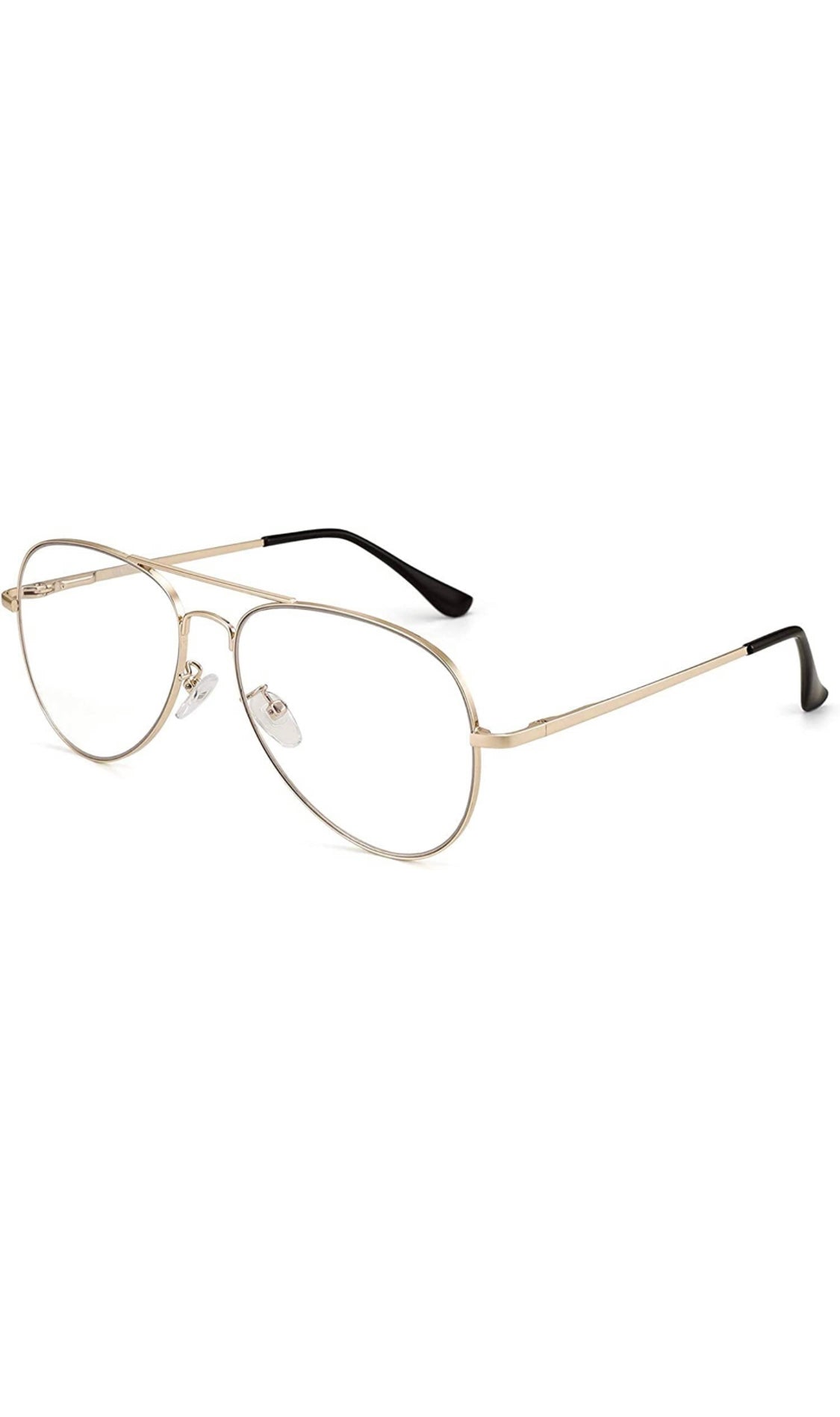 Jodykoes Stylish Looking Aviator Frame (Gold)