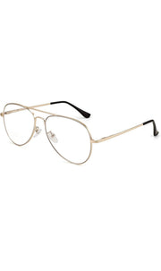 Jodykoes Stylish Looking Aviator Frame (Gold)
