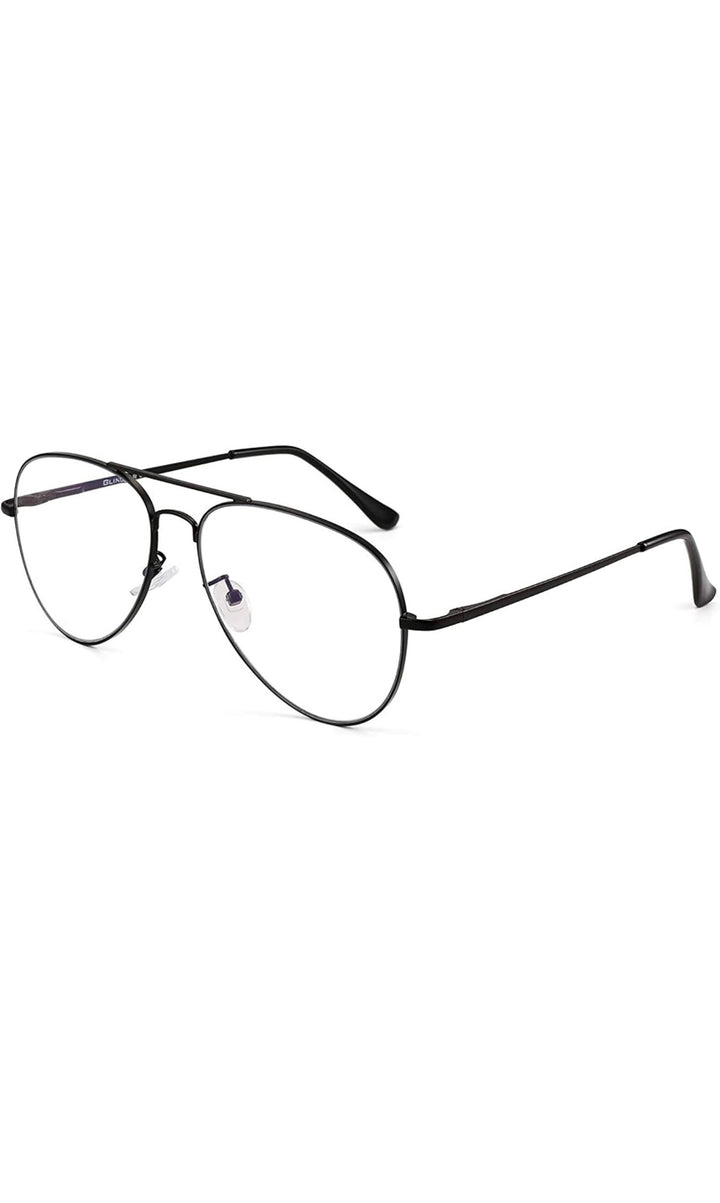 Jodykoes Stylish Looking Aviator Frame (Black)
