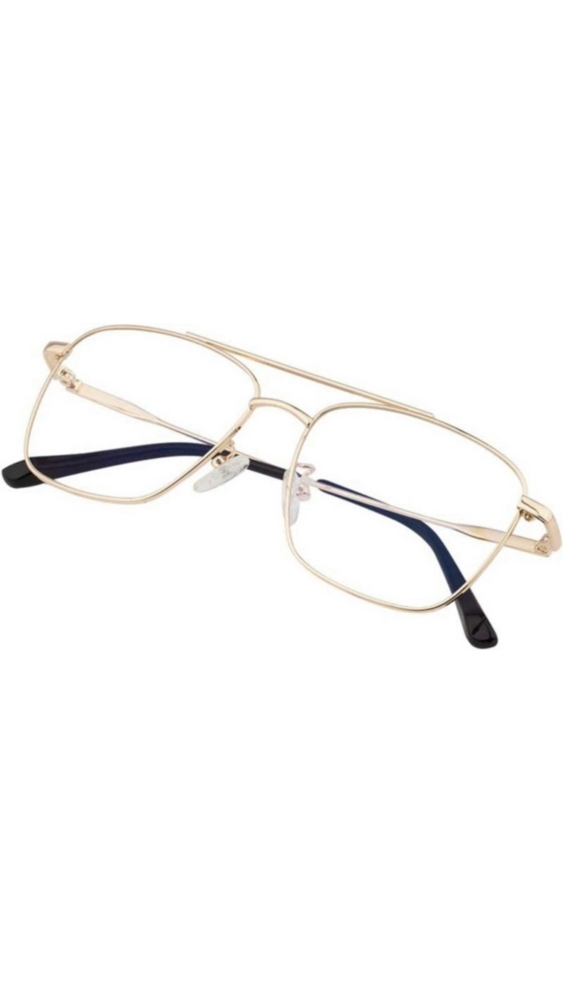 Jodykoes Premium Looking Metal Square Frame (Gold)